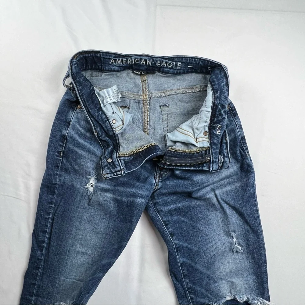 American Eagle Outfitters - Men's Jeans - 29x32 - Blue - Slim-Next Level Airflex